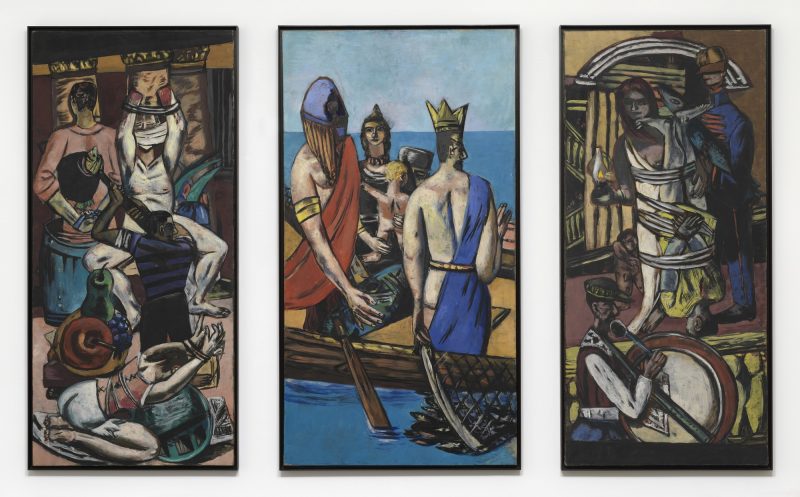 MAX BECKMANN DEPARTURE Pinakothek Der Moderne   Max Beckmann Departure 1 800x497 