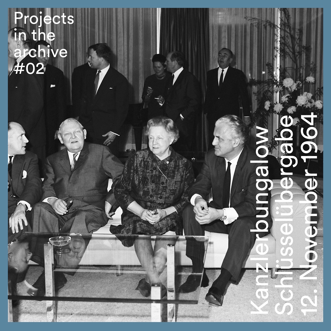 Projects in the archive #02: Kanzlerbungalow Vor 60 Jahren, am 12. November 1964, fand die…